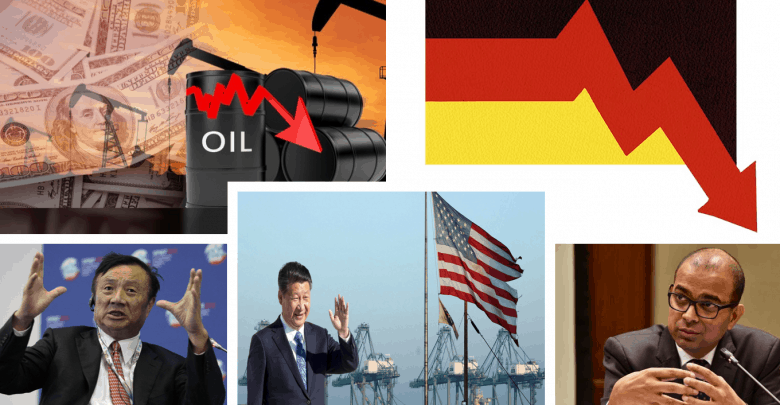 ואווי, מחירי הנפט, מלחמת סחר