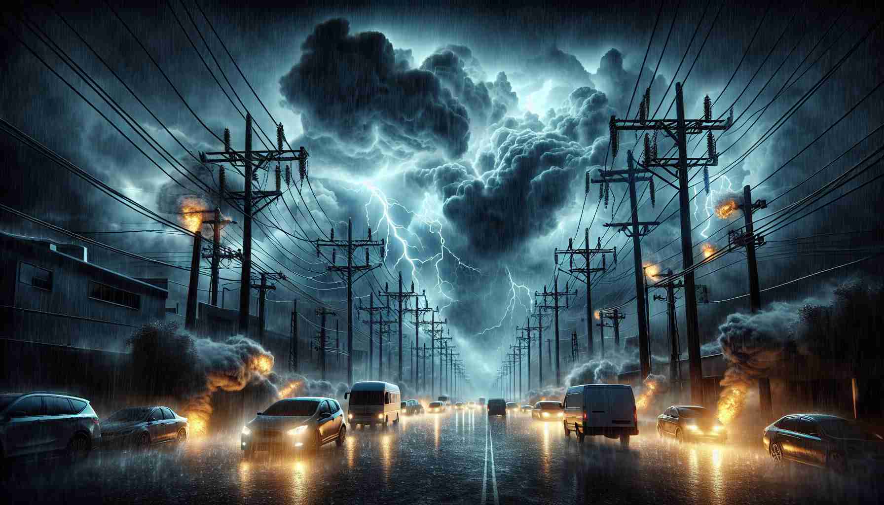 Shocking Storm Causes Widespread Power Outages—13,500 Left in the Dark
